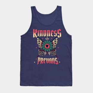 Kindness Prevails Tattoo - Front & Back T-Shirt Tank Top